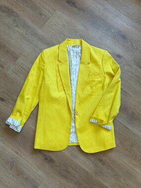 Rafaella Weekend Yellow Blazer